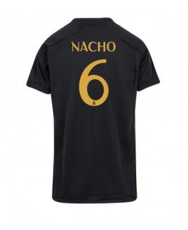 Günstige Real Madrid Nacho #6 3rd trikot Damen 2023-24 Kurzarm
